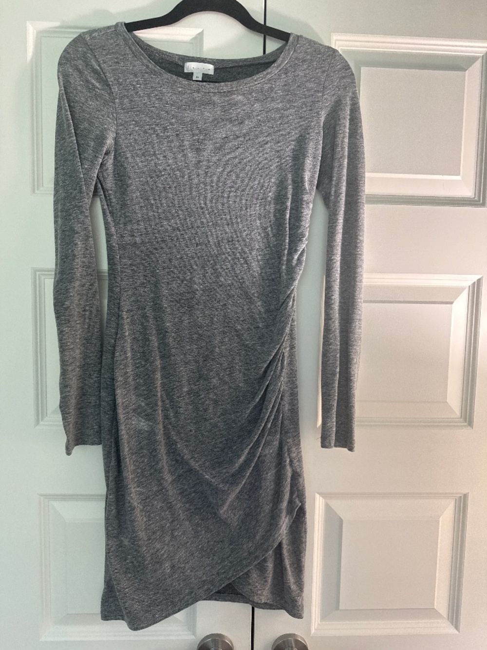 Leith Gray Dress with long sleeves